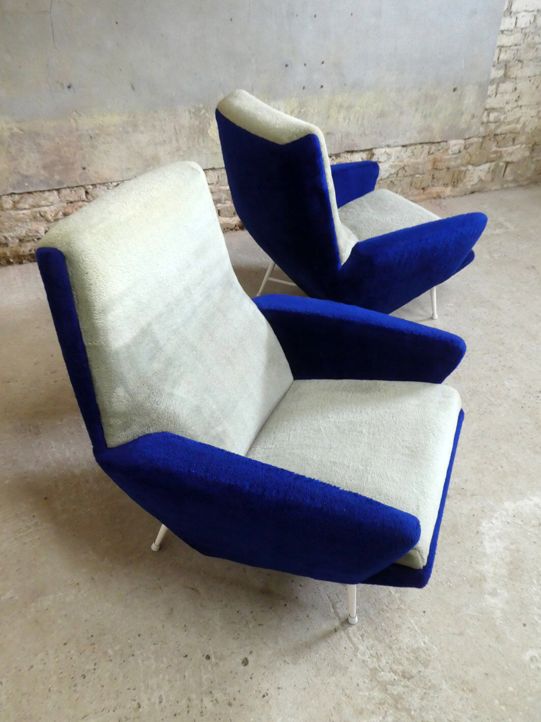 pair of armchairs by Guy Besnard, 1960