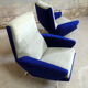 Paire de fauteuils de Guy Besnard, 1960