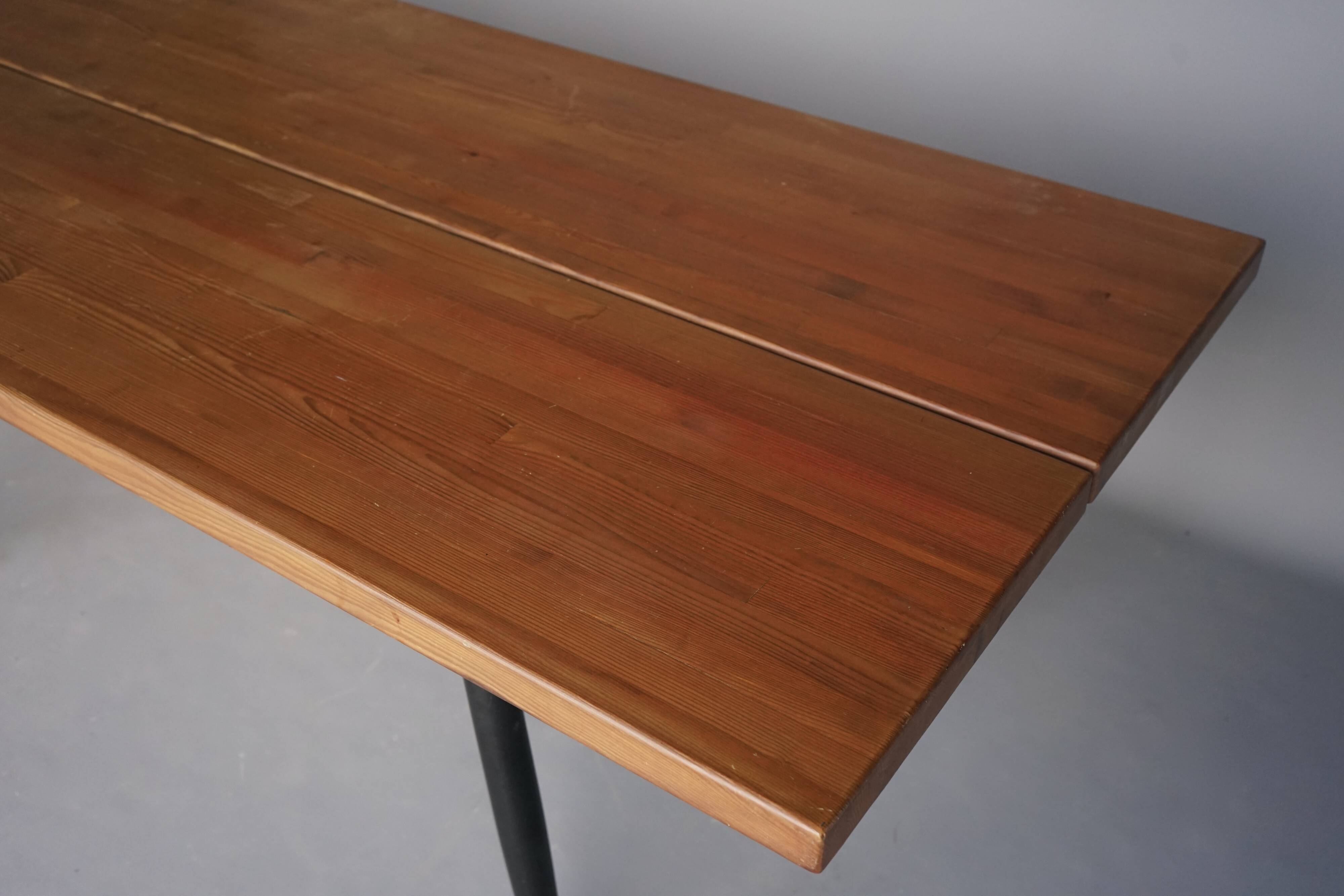 Mid-Century Large Pirkka Dining Table by Ilmari Tapiovaara for Laukaan Puu