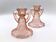 2 Luxval candlesticks • Victoria model • Val Saint Lambert • 1935