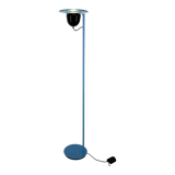 1970's vetri murano glass & metal floor lamp, italy