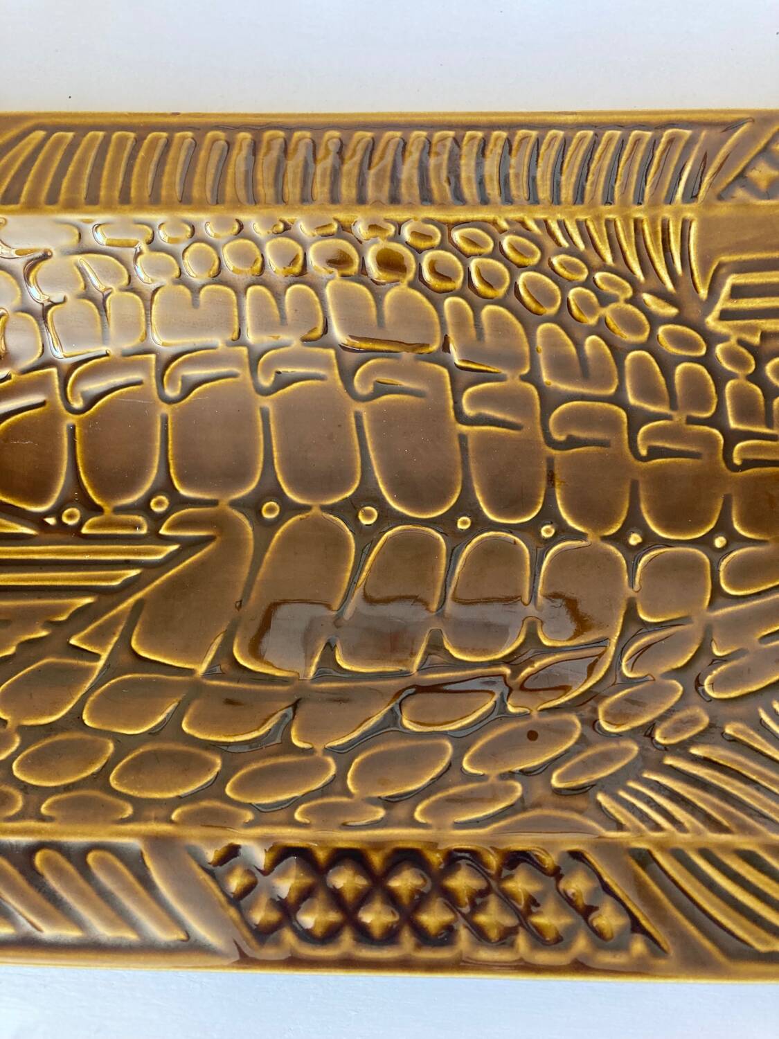 Fish dish Sarreguemines Digoin