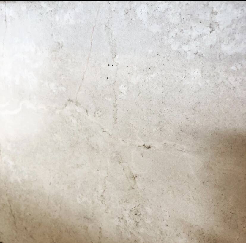 Travertine coffee table