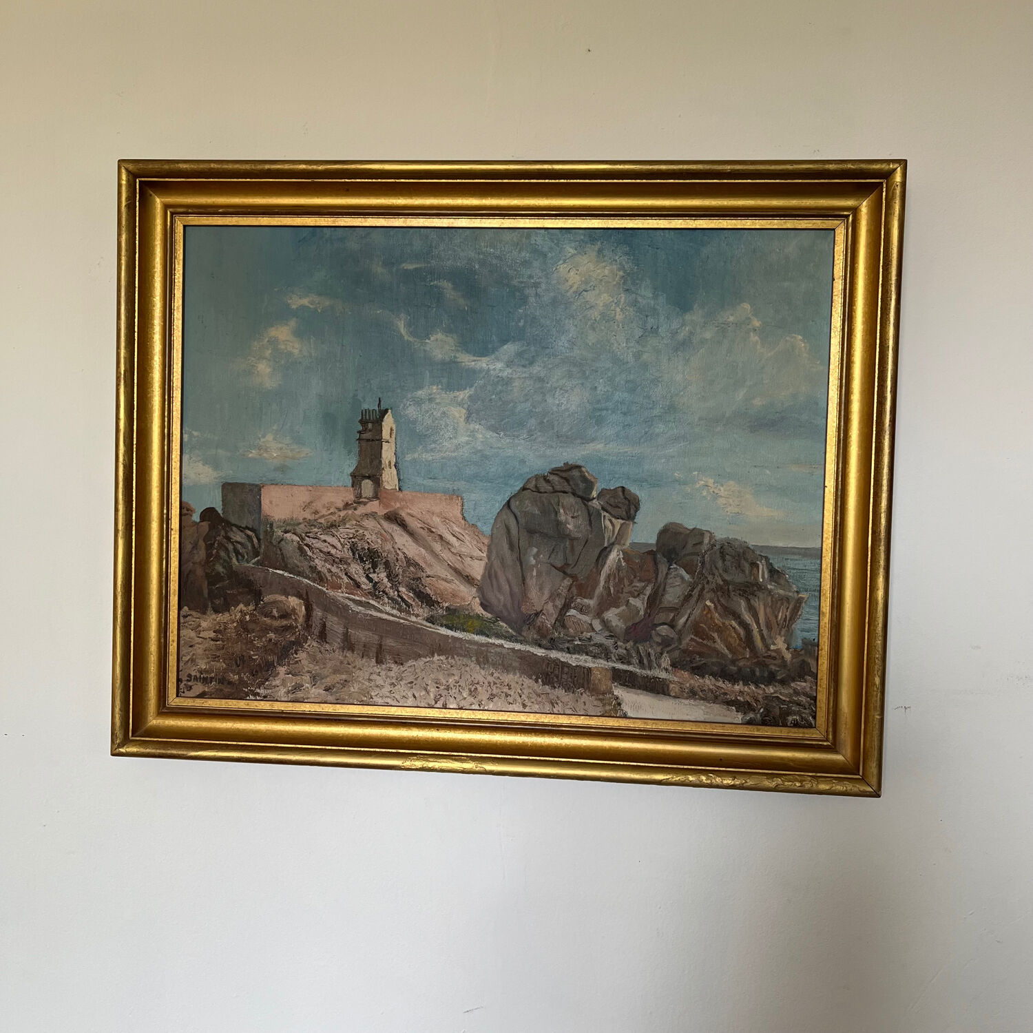 Painting by Rene Saintin