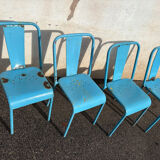 4 Tolix T37 chairs