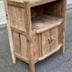 Small solid elm wardrobe - Shandong China around 1900