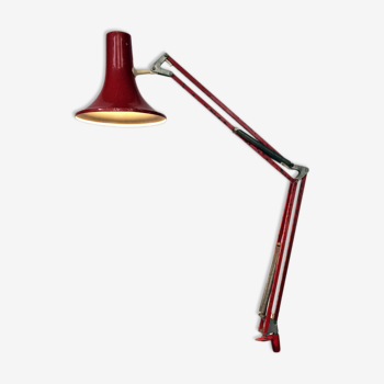 Lampe de bureau abat jour trompette