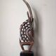 African art oryx wooden handcrafted sculpture ethnic tribal decoration