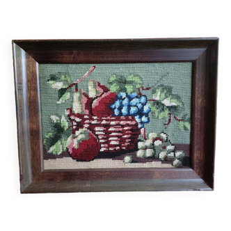 Fruit basket canvas