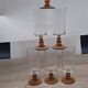 Set 6 flutes Luminarc pied ambré