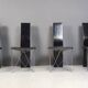 Set of 4 Concorde Dining Chairs with Leather Seats by Torstein Flatøy for Bahus