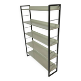Tomado shelving unit Free standing in metal and gray - 1960s Dutch Design