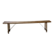 Banc chêne XXL XIXème 280cm