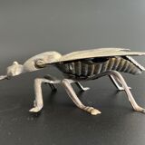 Brass fly ashtray