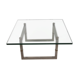 Table basse en verre