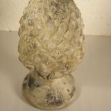 Terracotta pine cone 25 cm