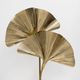 Italian Brass Table Lamp “Ginkgo” – Barbi Style Lighting