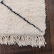 Classic diamond-pattern Berber rug 150x230