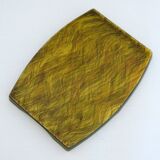 Vintage hand-painted ceramic St Clement trivet