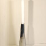 Brushed metal design chandelier