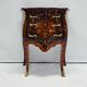 Marquetry chest of drawers with inlay in Louis XV style