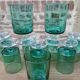 10 antique Luminarc stemmed glasses