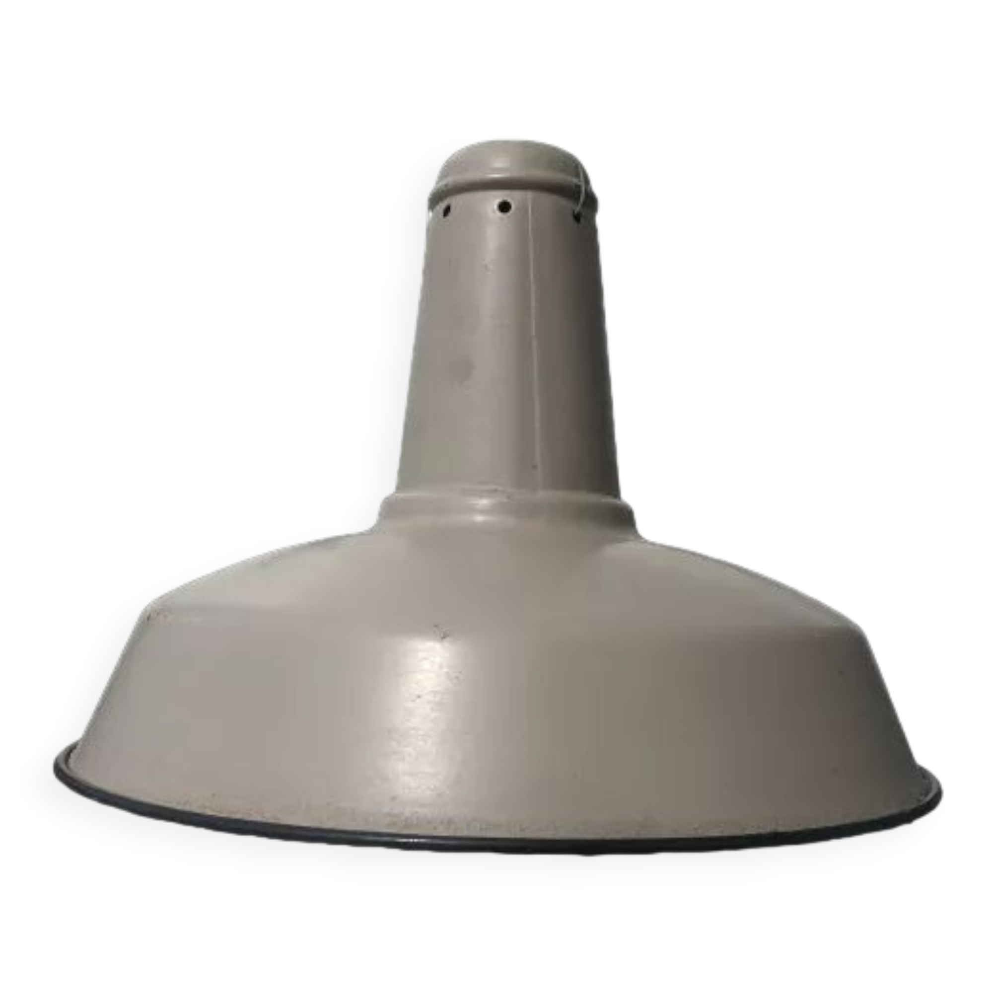 Suspension lampe vintage tôle