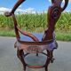 Pair of antique Chinese carved mahogany armchairs, circa 1960s