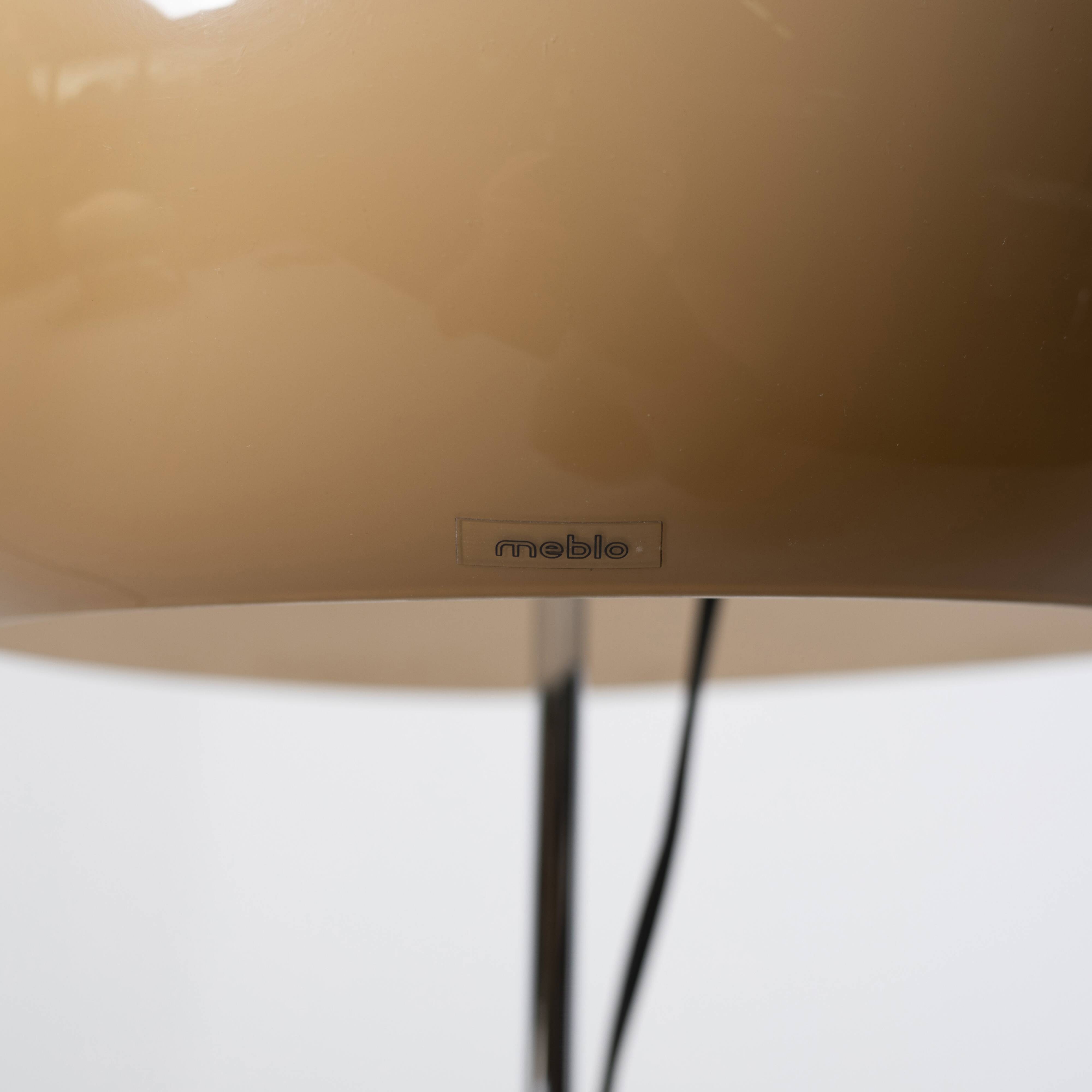 Space Age floor lamp by Luigi Massoni for Meblo, Yugoslavia, 1970s
