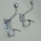 Duo of art deco patères