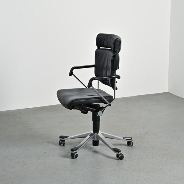 Fauteuil de bureau Giroflex 33 par Giroflex Suisse, début des années 1970