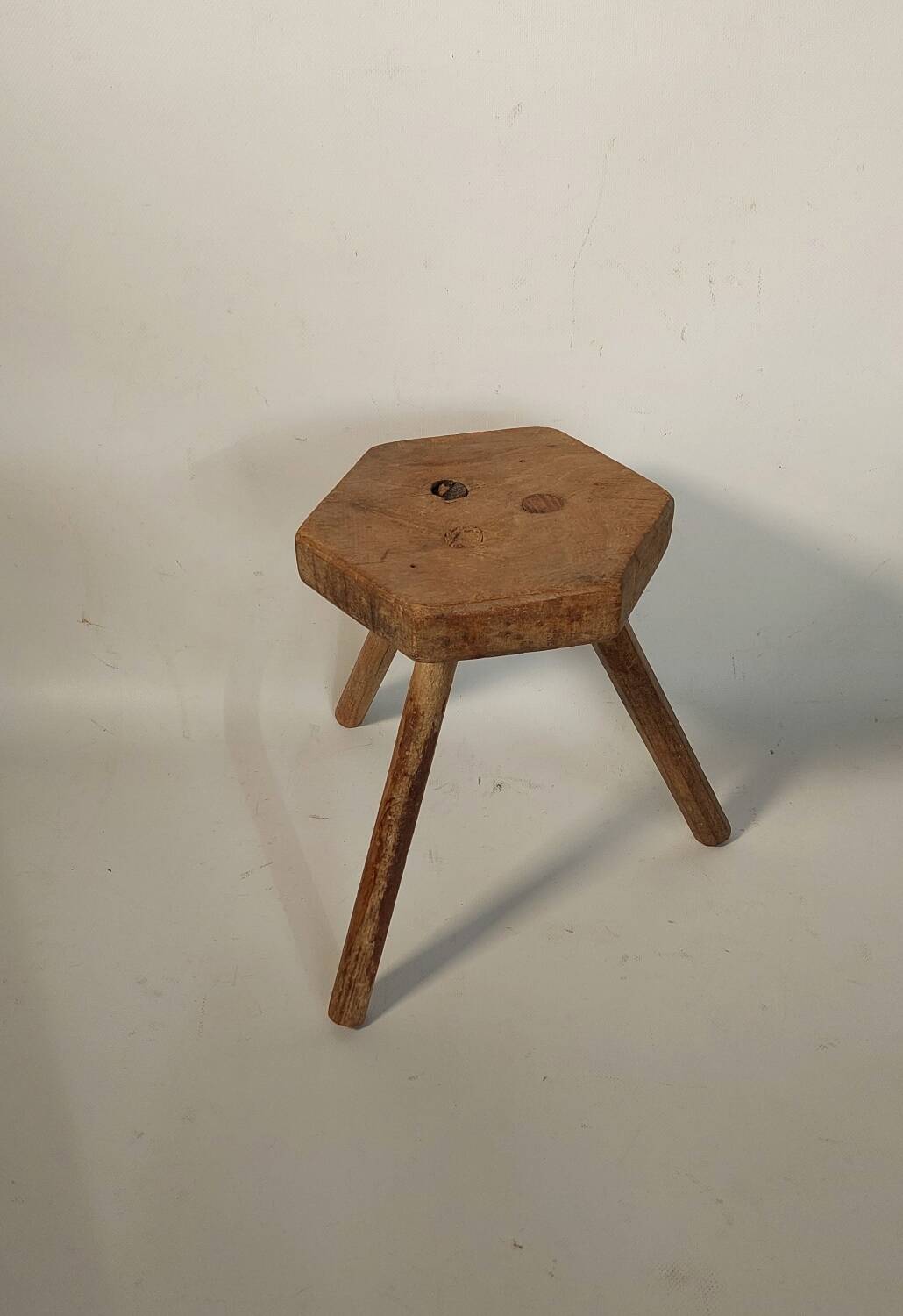 Small old mountain stool