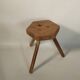 Small old mountain stool