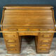 American center office blond oak box period 1900