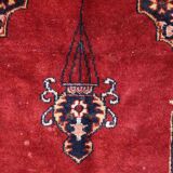 Vintage Pakistani carpet Lahore handmade 94cm x 178cm 1960s, 1C806