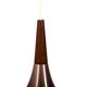 Danish trumpet-shaped Pendant Lamp in Copper