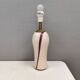 Table lamp in crackled ceramic with brass top, by Jenkin, 1970s.