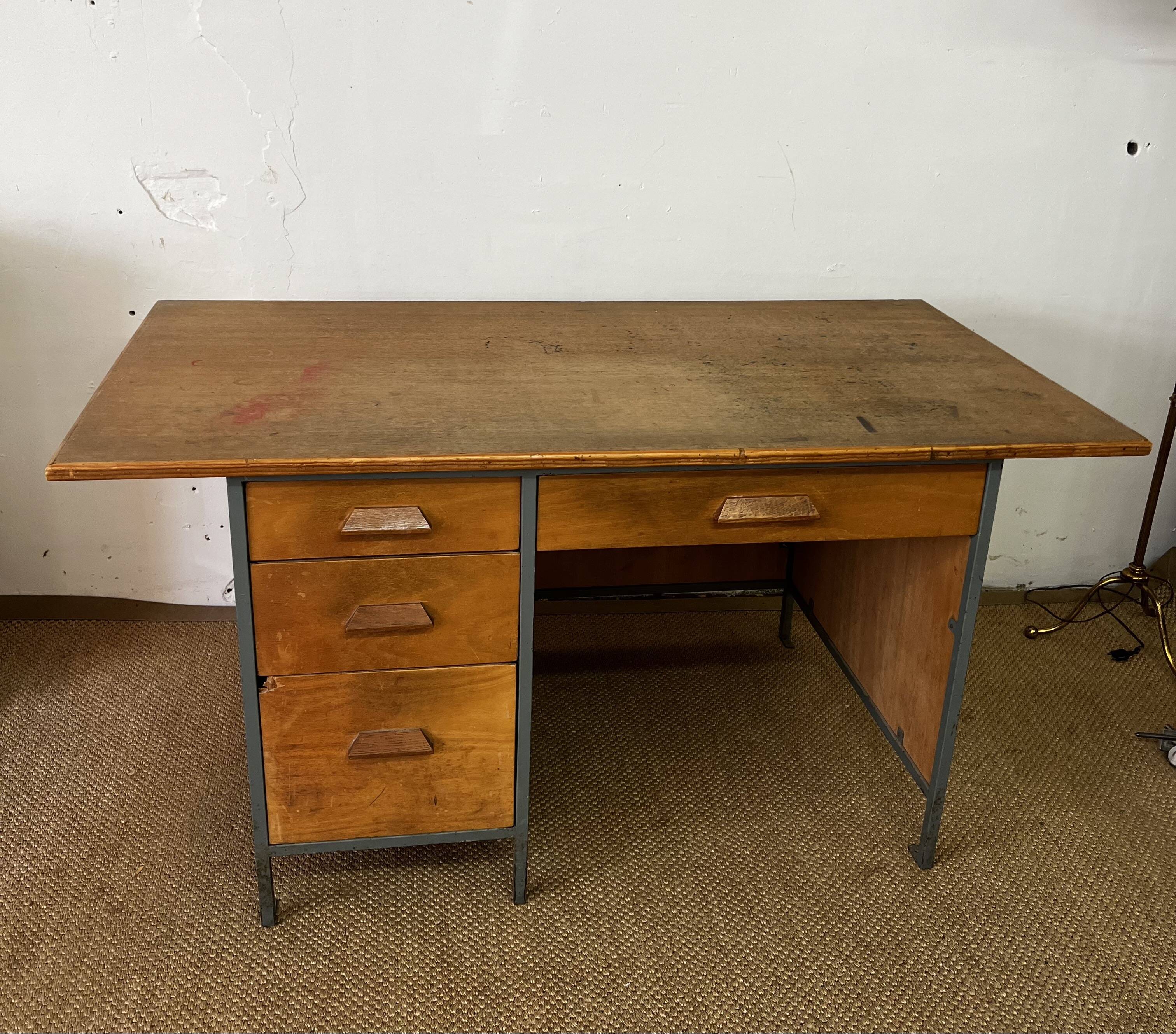 Vintage industrial office