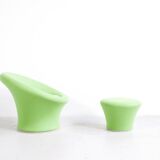 MUSHROOM ARMCHAIR AND FOOTREST F560 PIERRE PAULIN ARTIFORT PUBLISHER 1959 1ST EDITION