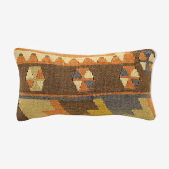 Housse de coussin kilim 20x40 cm