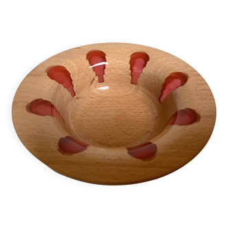 Wooden catchall Nopjes handcrafted woodturning