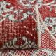 7x11 Brick Red & Beige Persian Vintage Rug, Floral Bohemian Decor,207x333Cm
