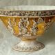 Capodimonte italian earthenware planter with antique decoration