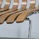 Ensemble de six chaises de salle à manger scandinaves en teck des années 1980