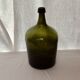 Glass bottle dark green color 5 liters