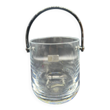 Scandinavian crystal ice bucket 1970