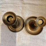 Brass candlesticks