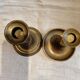 Brass candlesticks