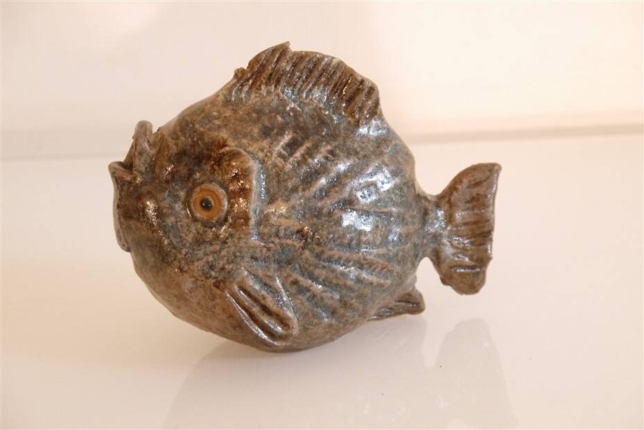 Ceramic fish by Gunnar Hansson 1960