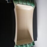 Earthenware terrine-shaped asparagus dish